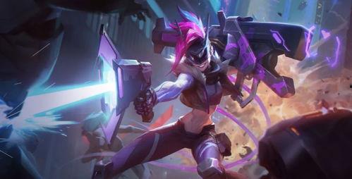 金克丝最新皮肤爆料图,炫酷造型引期待!